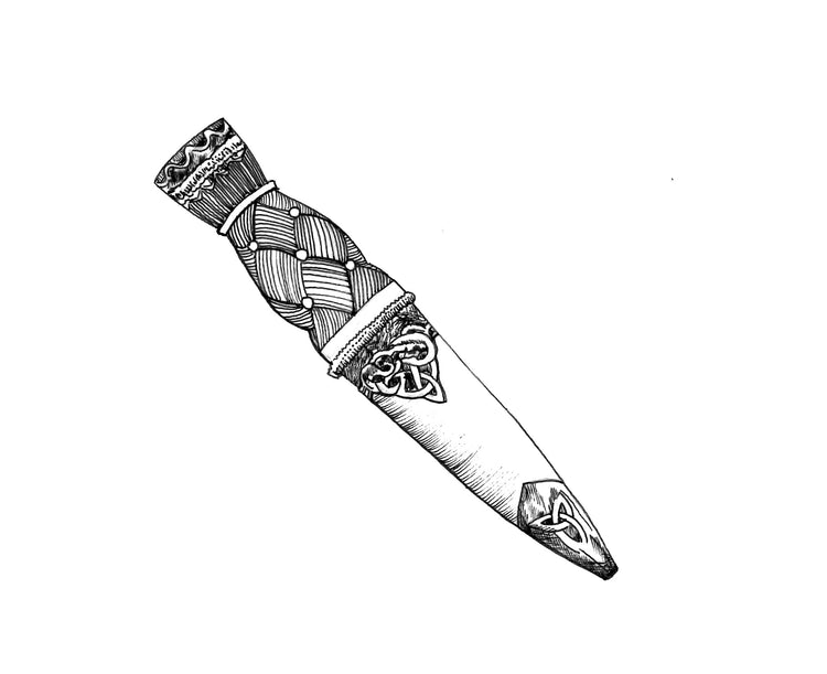 Clan Crest Sgian Dubhs