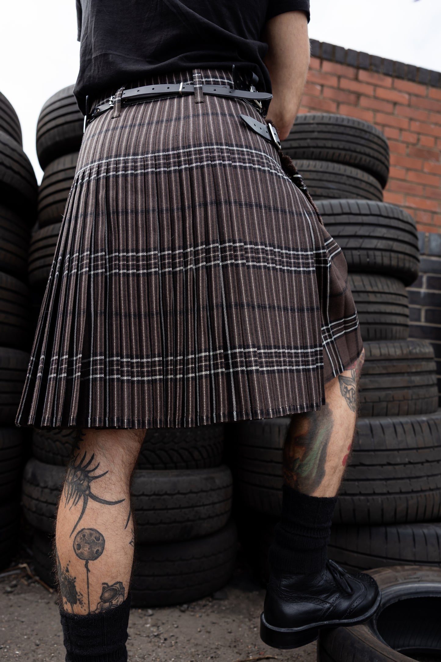 Bon Scott Touring Tartan Kilt