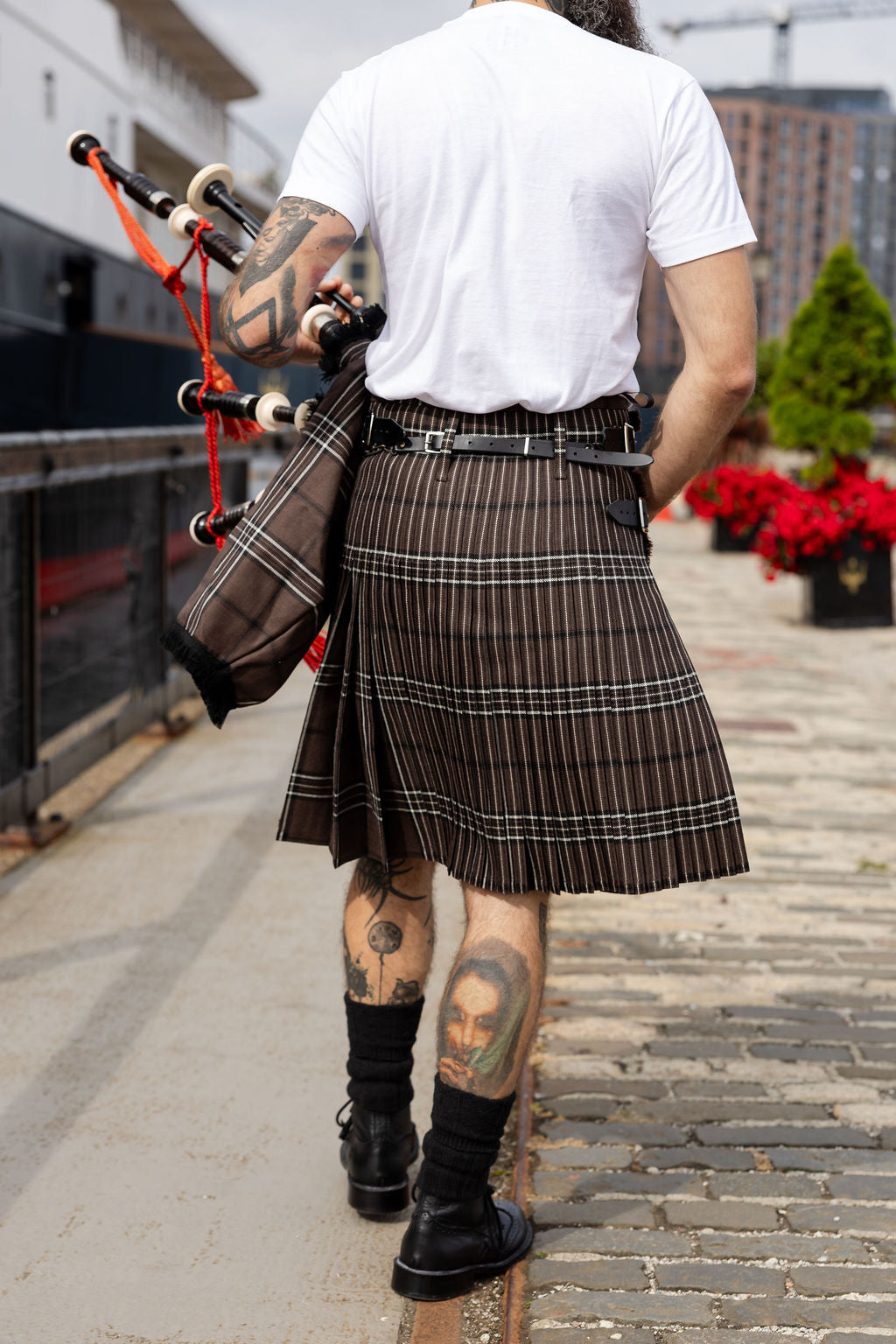 Bon Scott Touring Tartan Kilt
