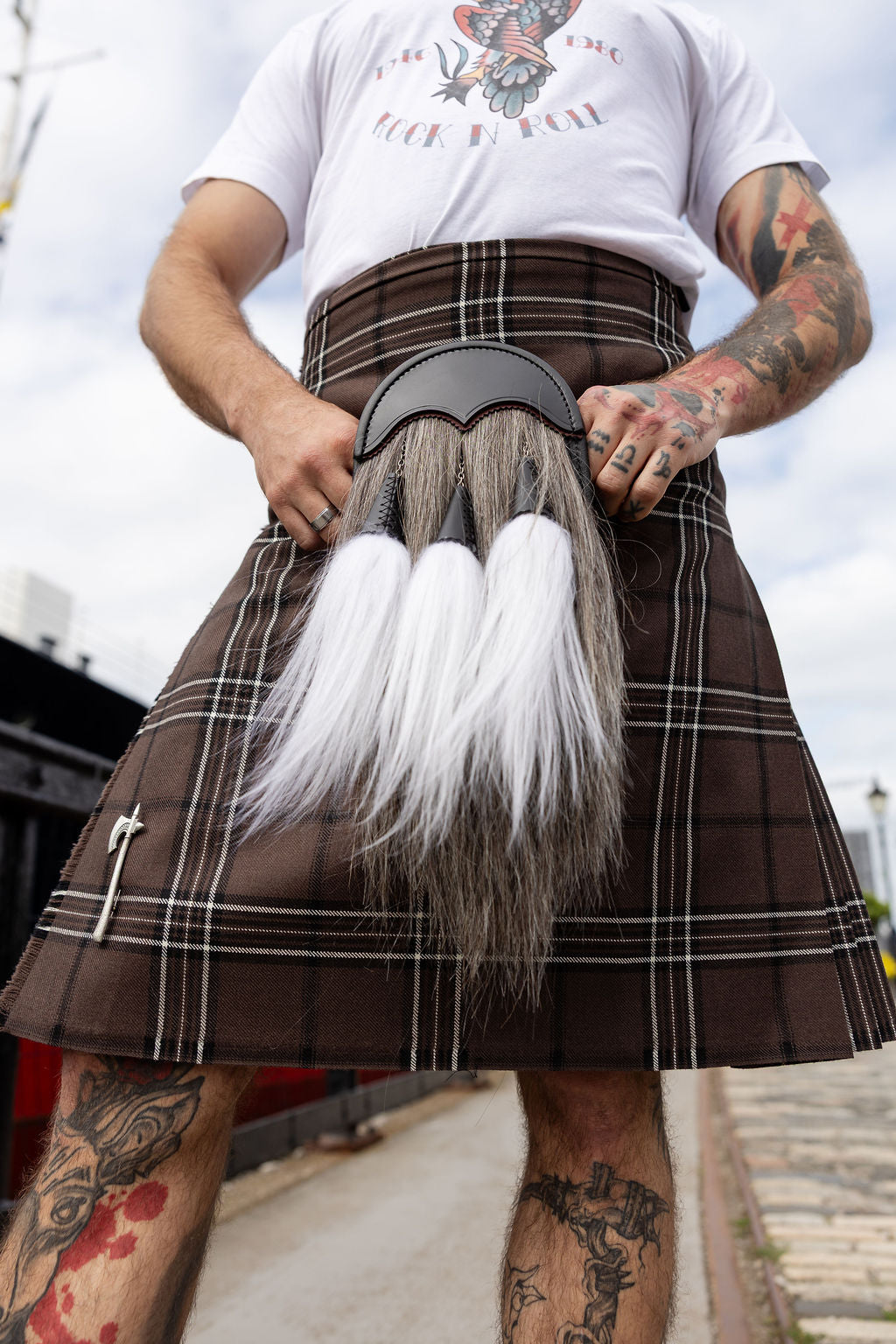 Bon Scott Touring Tartan Kilt