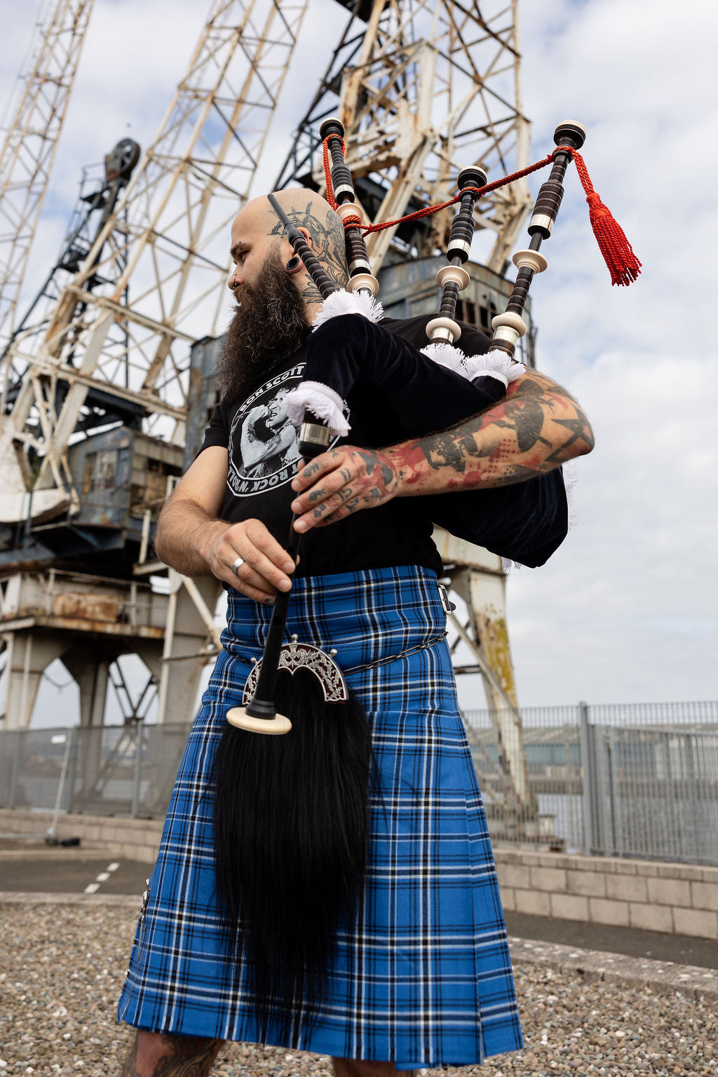 Bon Scott Heritage Tartan Kilt