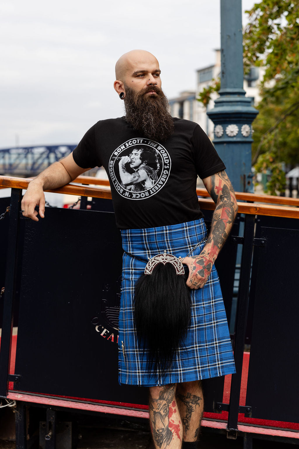 Bon Scott Heritage Tartan Kilt