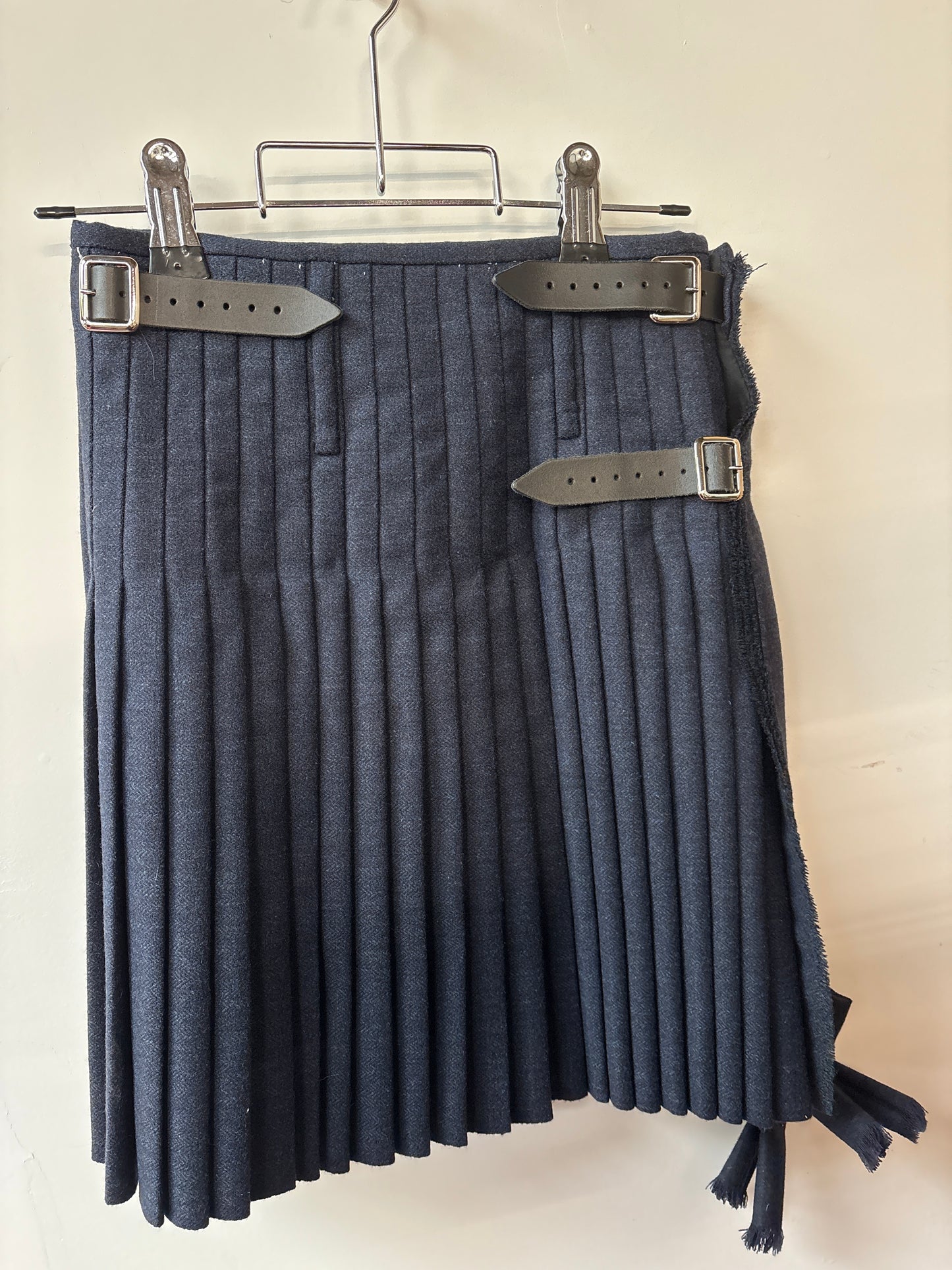Sale Kilt Navy Tweed waist 36” length 23.5”