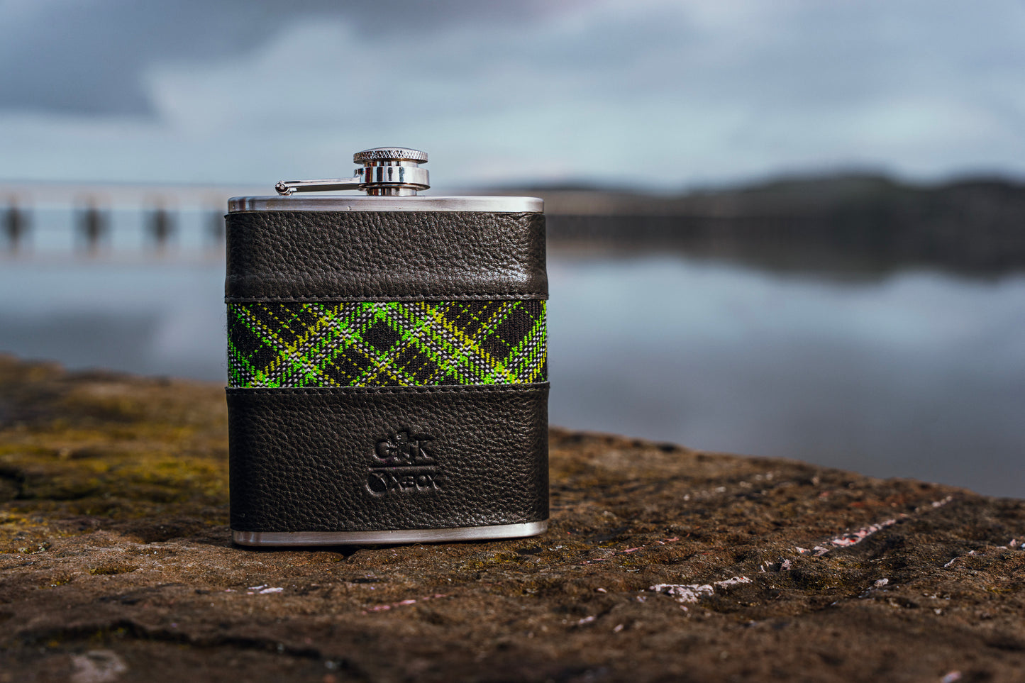 GNK x Xbox Tartan Hip Flask