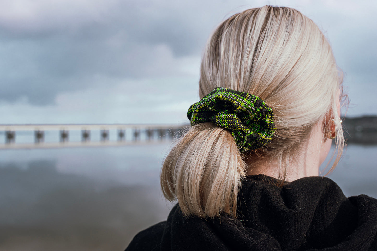 GNK x XBOX Tartan Scrunchie