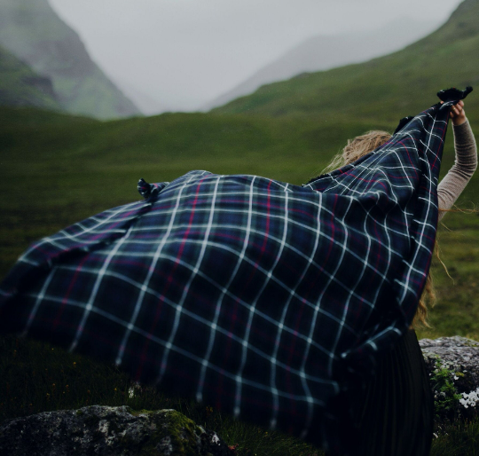 Custom Tartan Pure Wool Shawl or Stole* - Choose Your Own Tartan