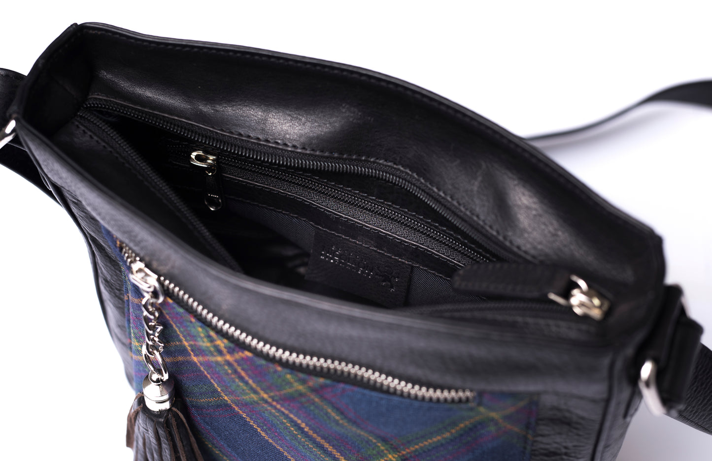 Tartan & Leather Iona Handbag