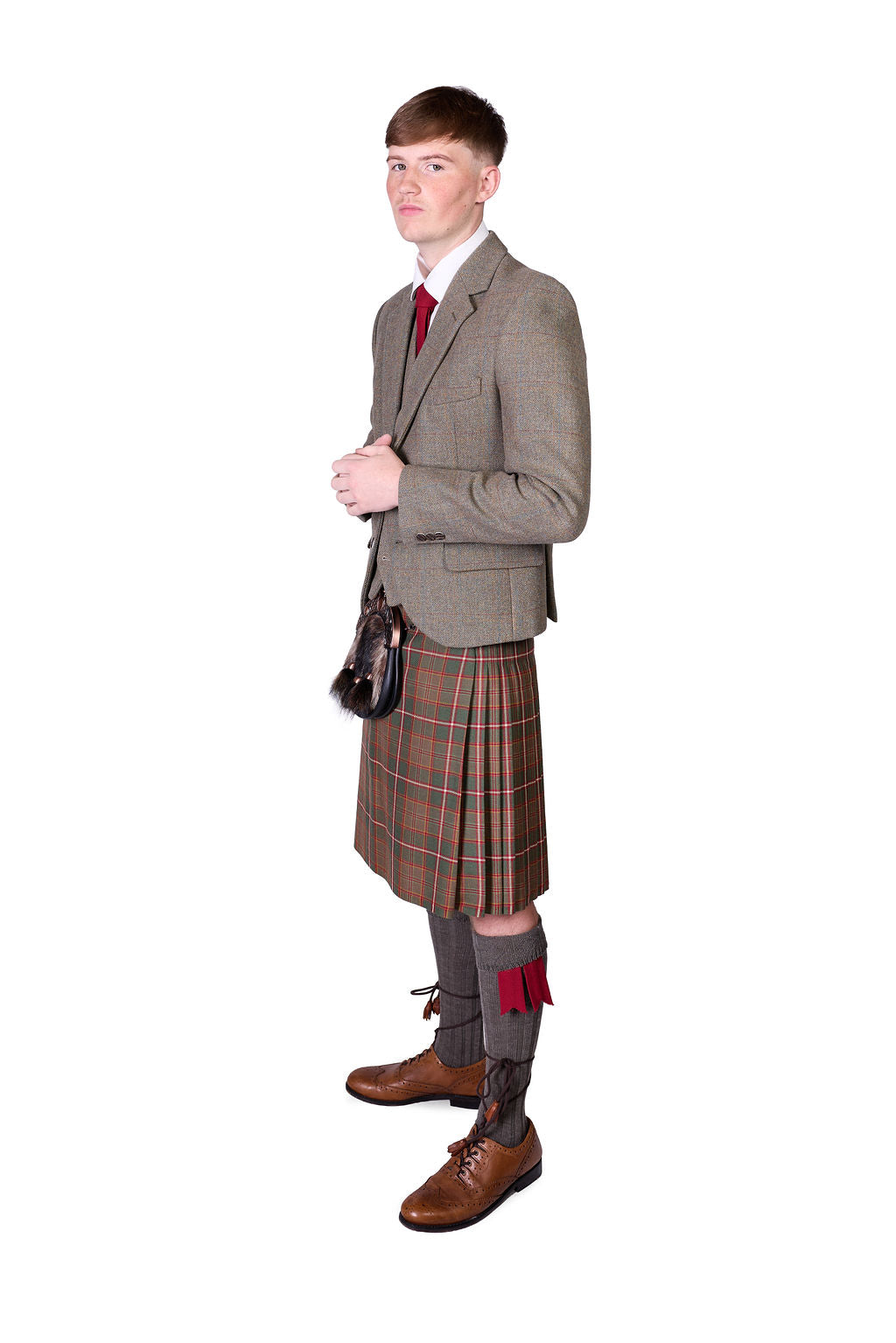 Flodden / Lovat Nicolson Tweed Kilt Hire Outfit