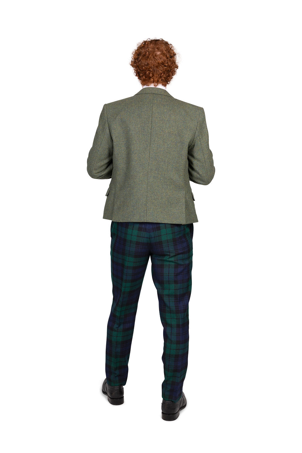 Black Watch Trews / Lovat Green Tweed Hire Outfit