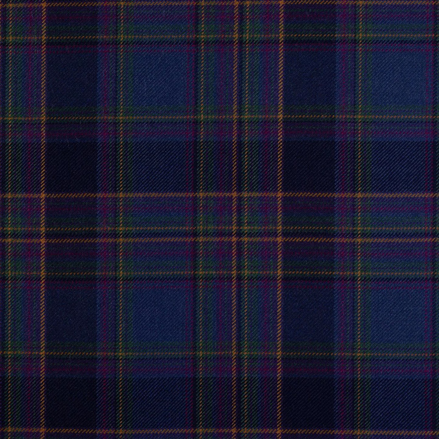 Highland Mist Tartan Long Scarf lined with Liberty Fabrics by LoullyMakes