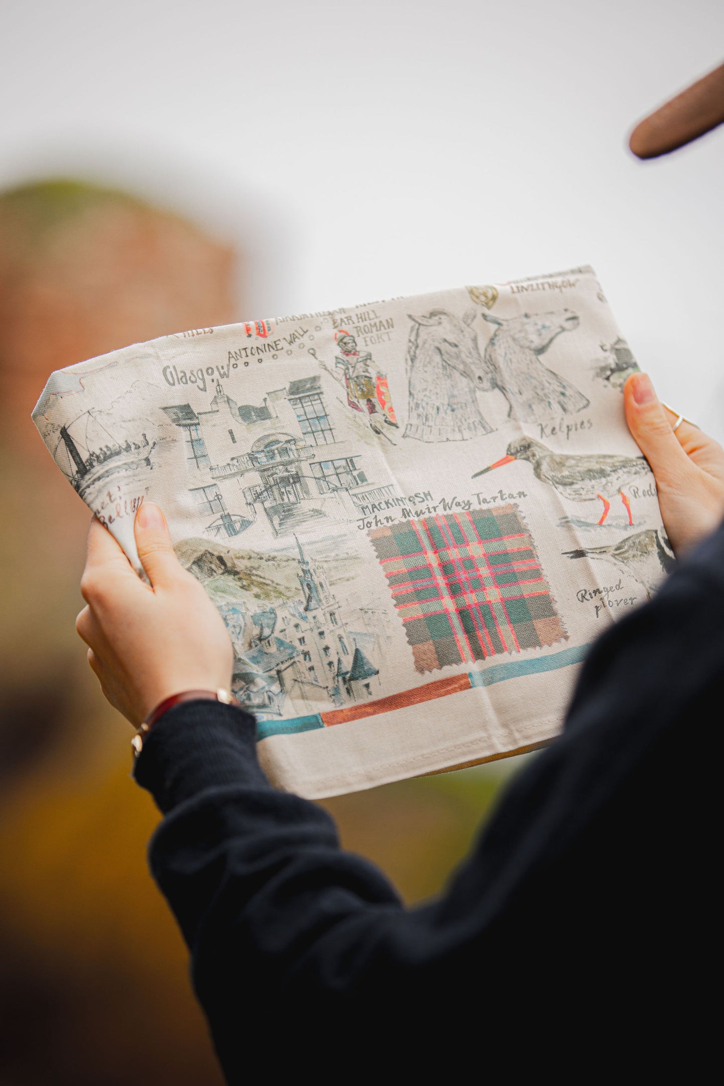 John Muir Way Tea Towel