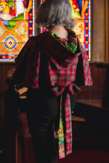 Reversible Sash Belt - Choose Your Own Tartan - with Liberty Fabric