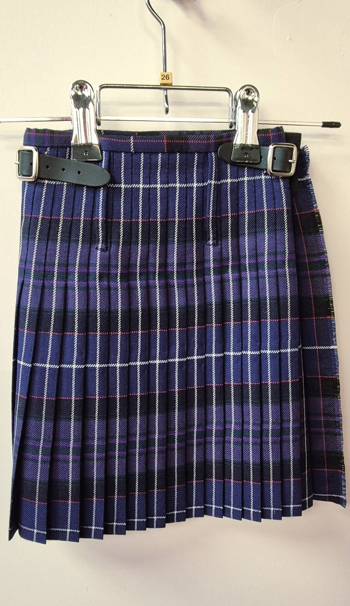 Sale Ex-hire Western Isles Tartan 13oz Kilt - Various KIDS Sizes