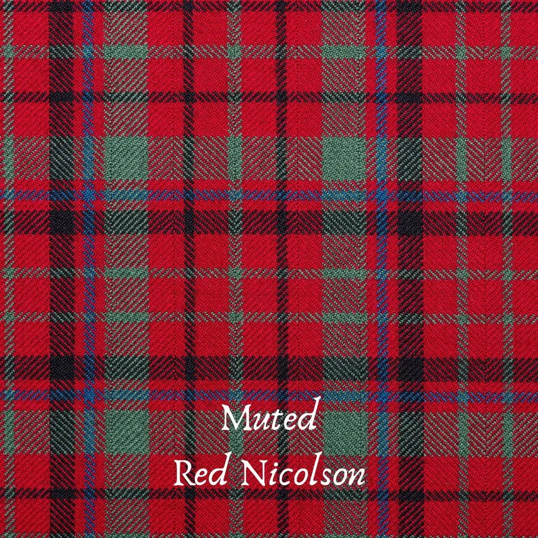 Tartan & Liberty Fabric Christmas Stocking