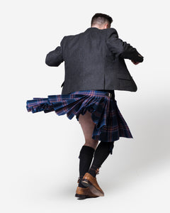 Scotland National Team Tartan / Lovat Charcoal Tweed Hire Outfit
