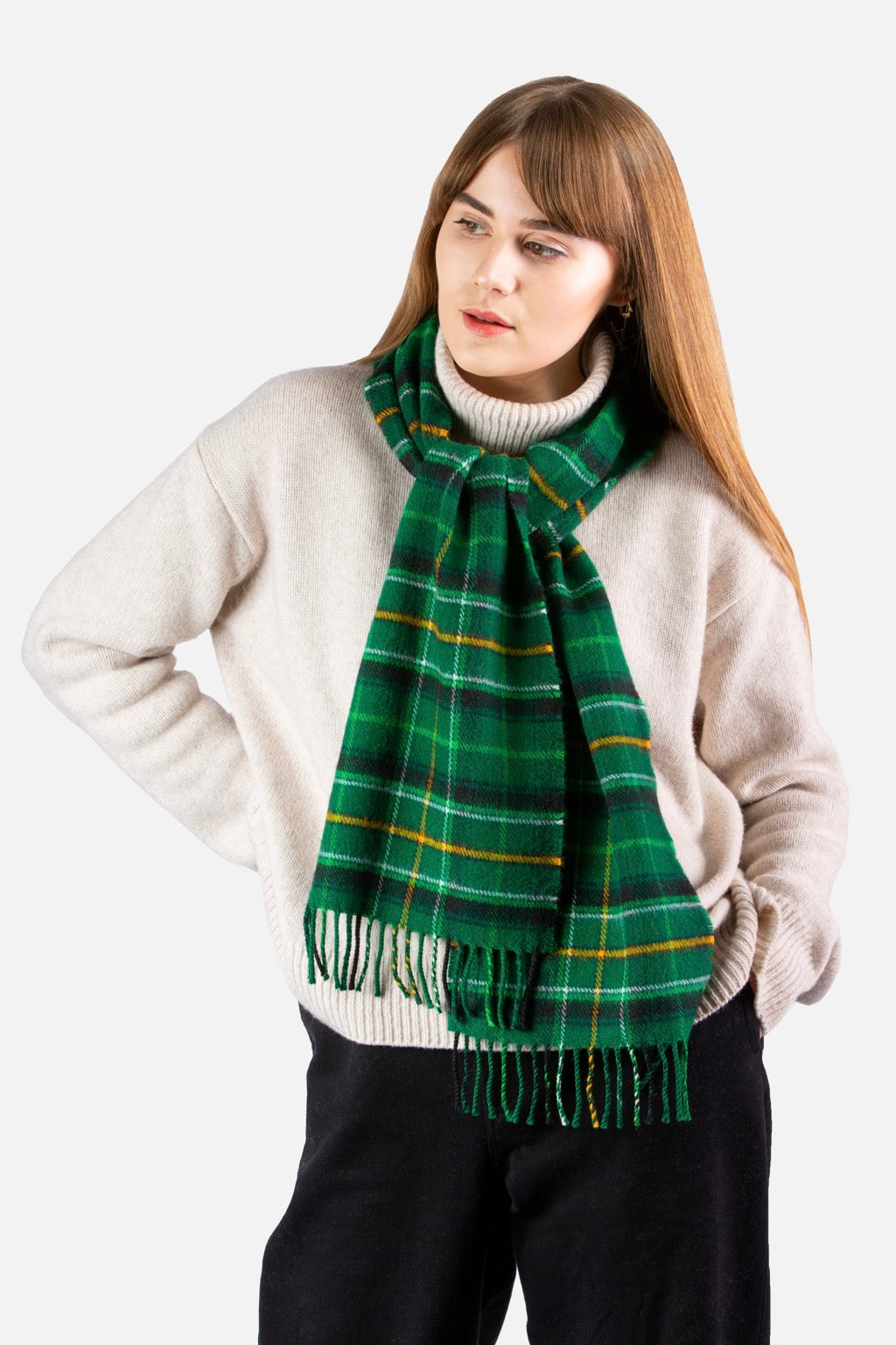 Celtic FC Tartan Lambswool Scarf - SALE