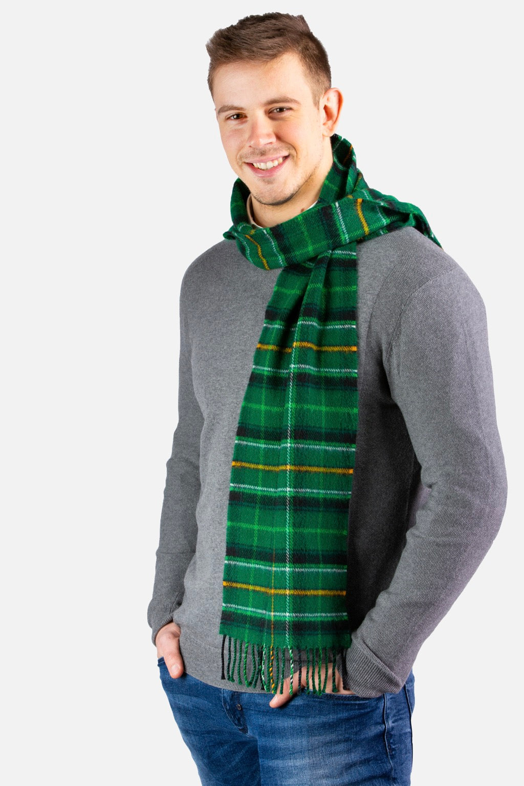 Celtic FC Tartan Lambswool Scarf - SALE