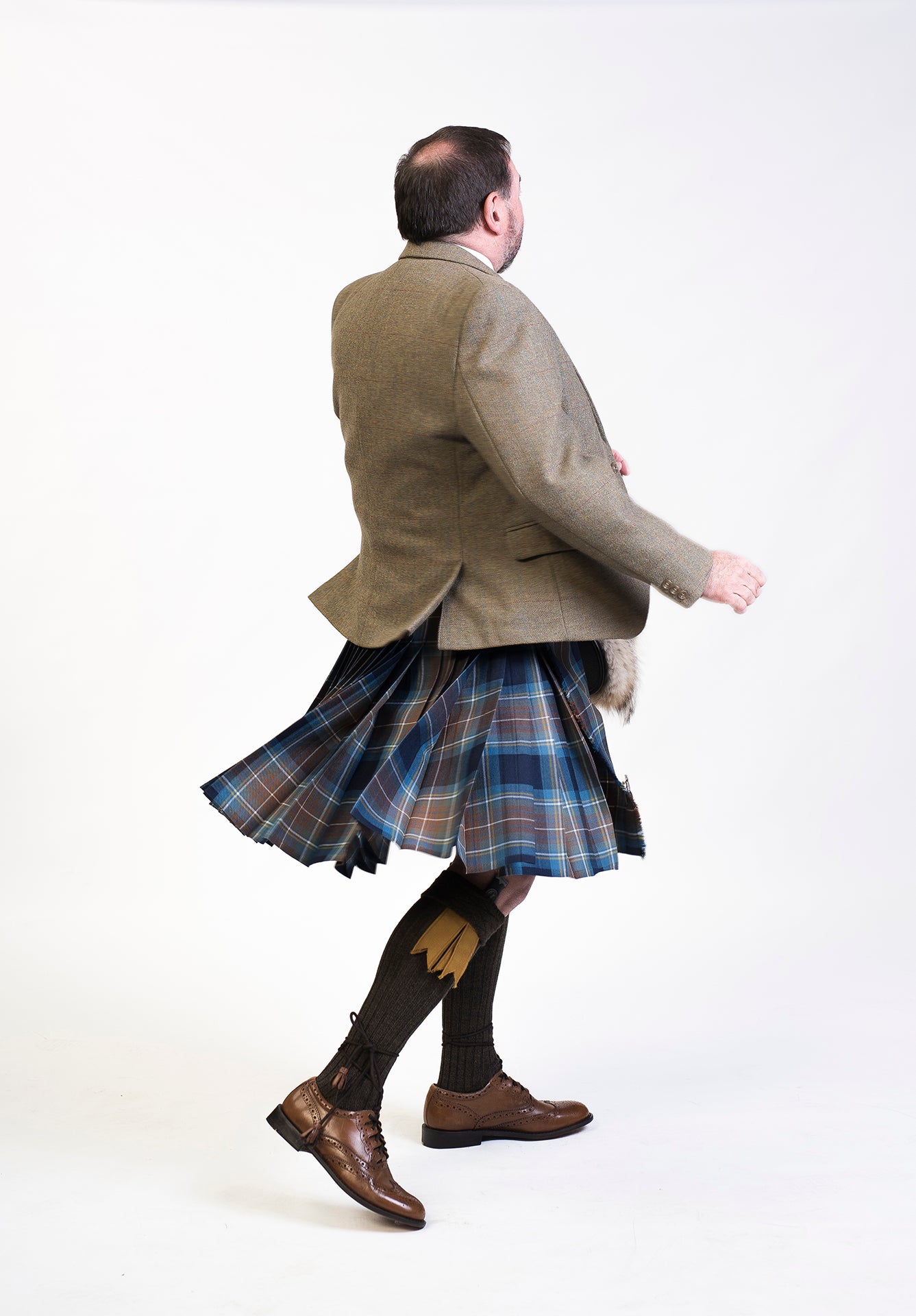 Holyrood / Lovat Nicolson Tweed Kilt Hire Outfit