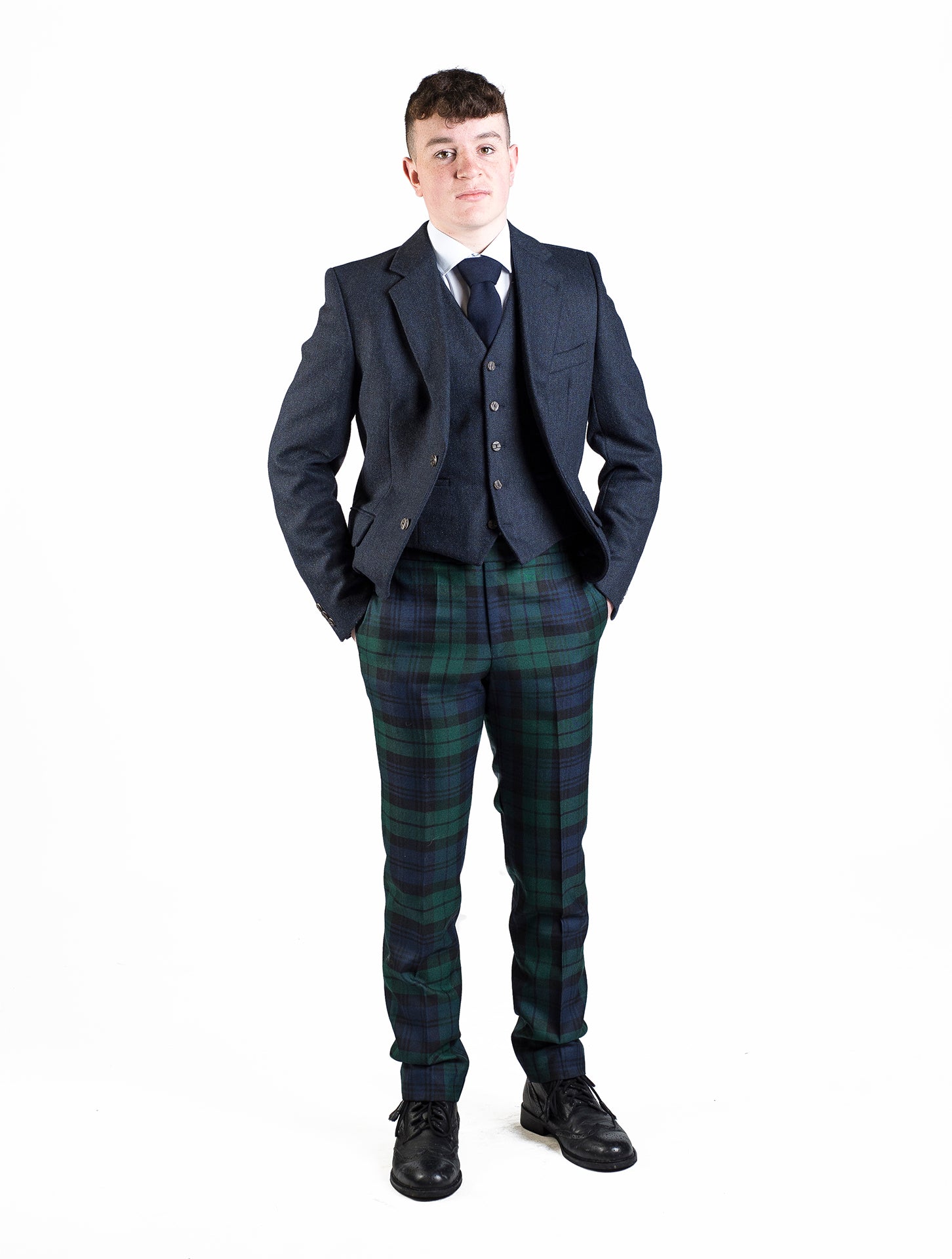 Plaid Pants Men's Blackwatch Blazer Black Watch Tartan Wool