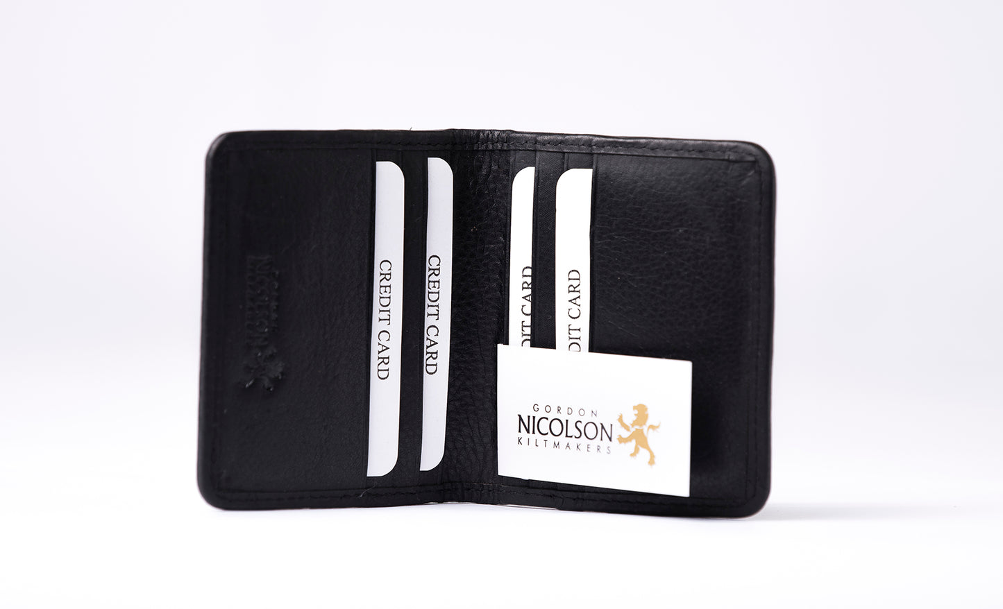 Tartan & Leather Card Case