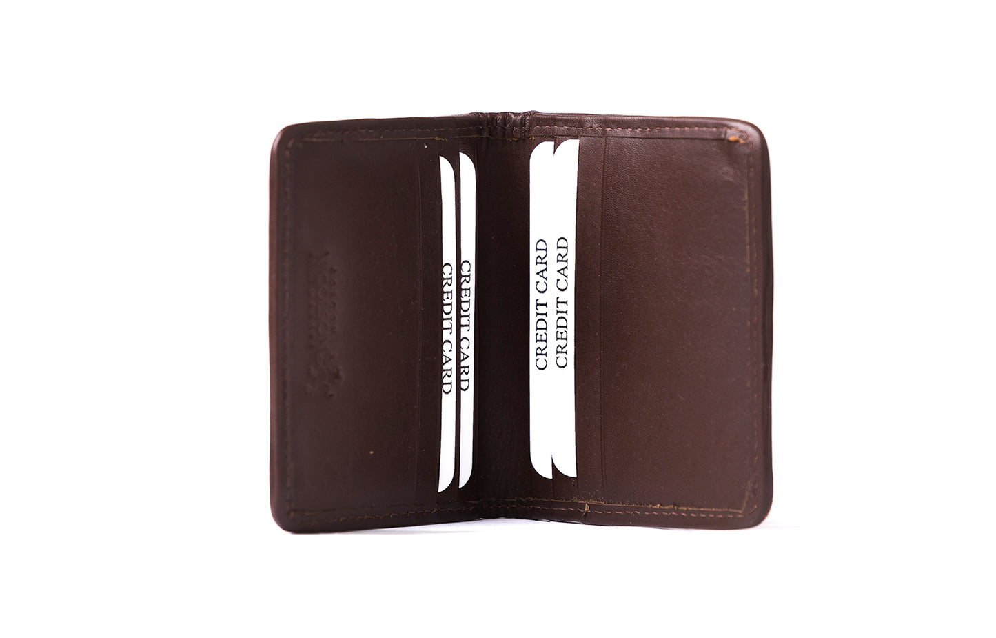 Tartan & Leather Card Case