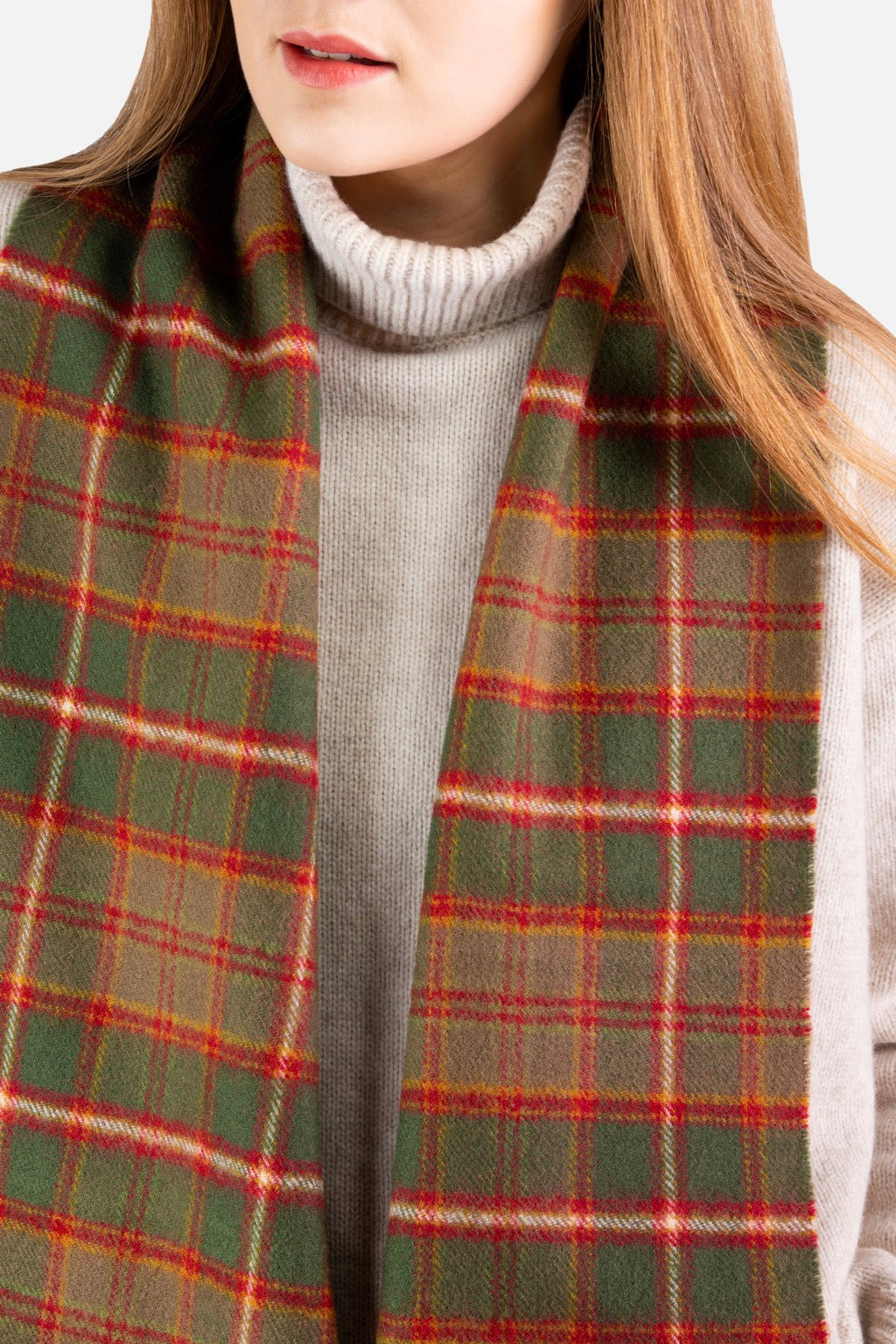 Flodden Tartan Lambswool Scarf