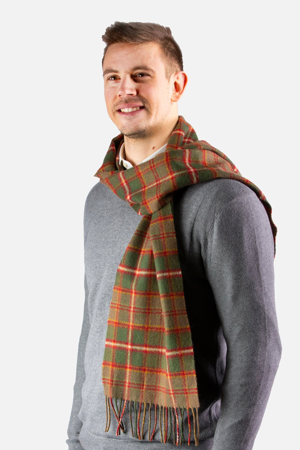Flodden Tartan Lambswool Scarf