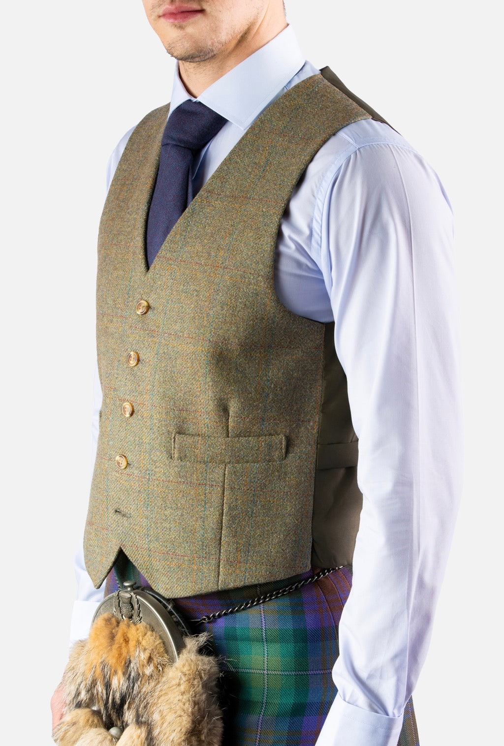 Lovat Nicolson Tweed Jacket & Waistcoat