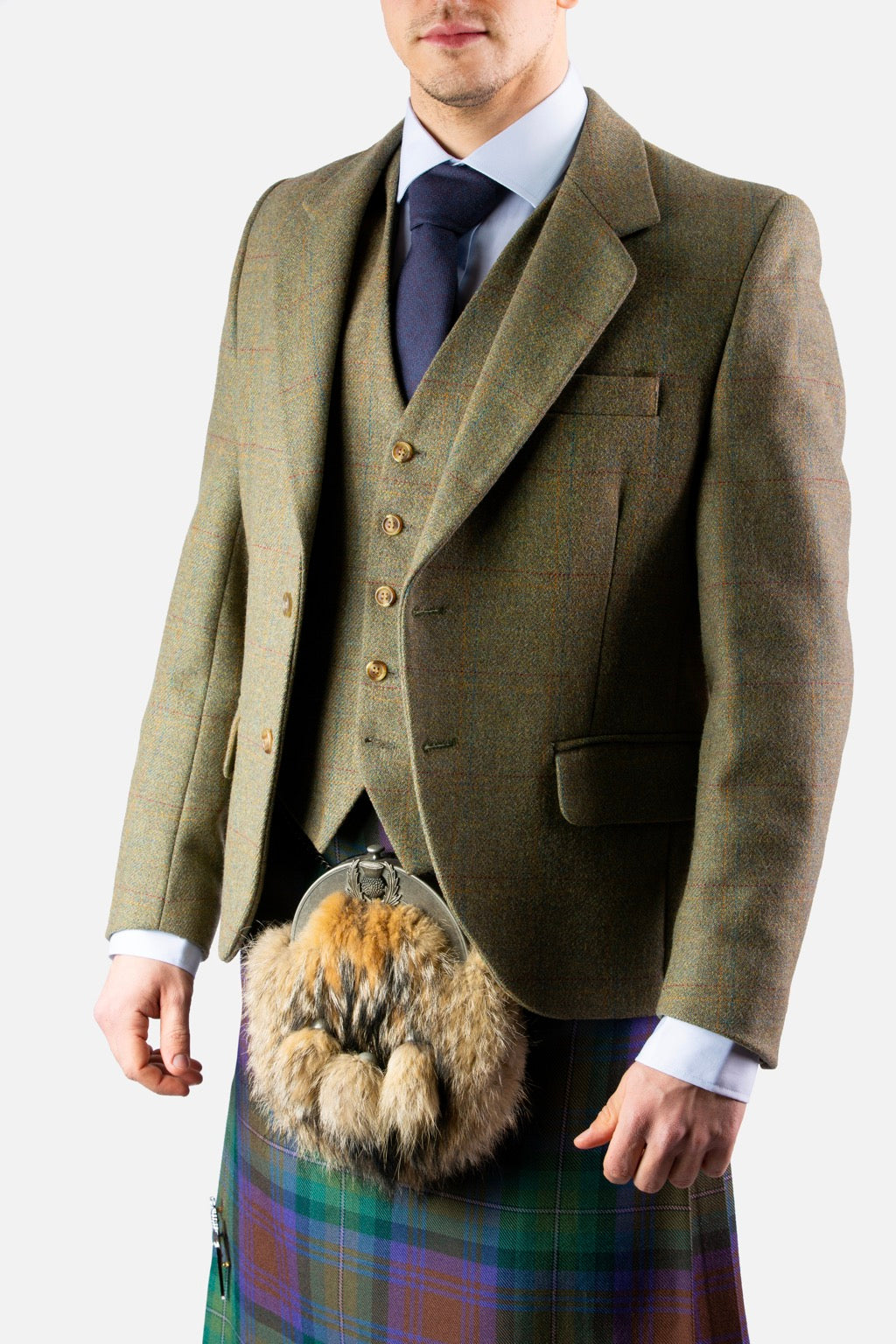 Lovat Nicolson Tweed Jacket & Waistcoat