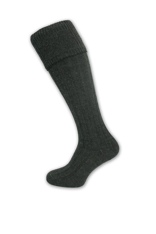 Charcoal Morven Hose (Socks)