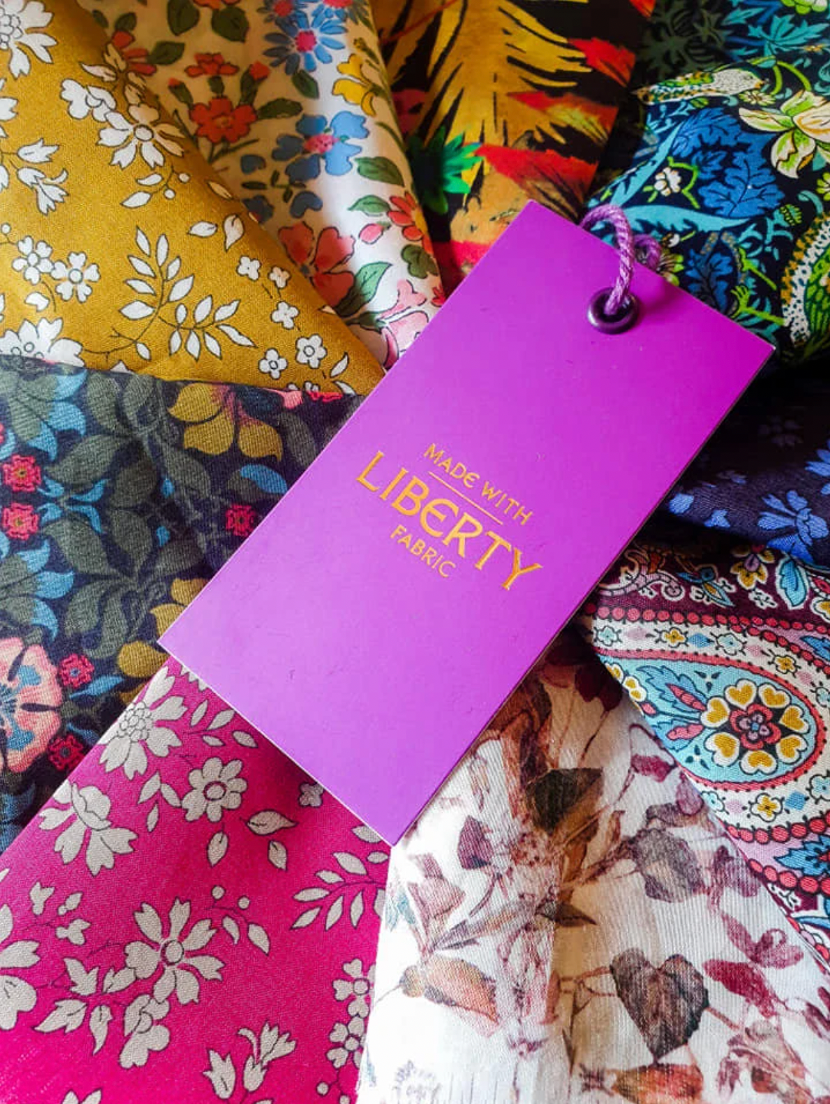 Highland Mist Luxury Scottish Bottle Bag With Liberty Fabric by LoullyMakes