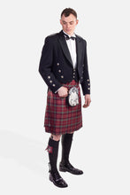 Load image into Gallery viewer, Red Nicolson Muted / Prince Charlie Hire Outfit