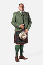 Load image into Gallery viewer, John Muir Way / Lovat Green Tweed Hire Outfit