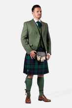 Load image into Gallery viewer, Black Watch / Lovat Green Tweed Hire Outfit