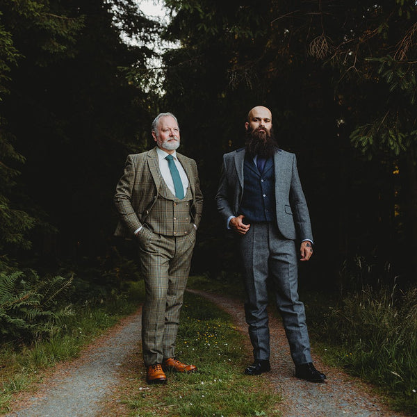 Editorial: Into The Wild - Tailored Tweed Suits