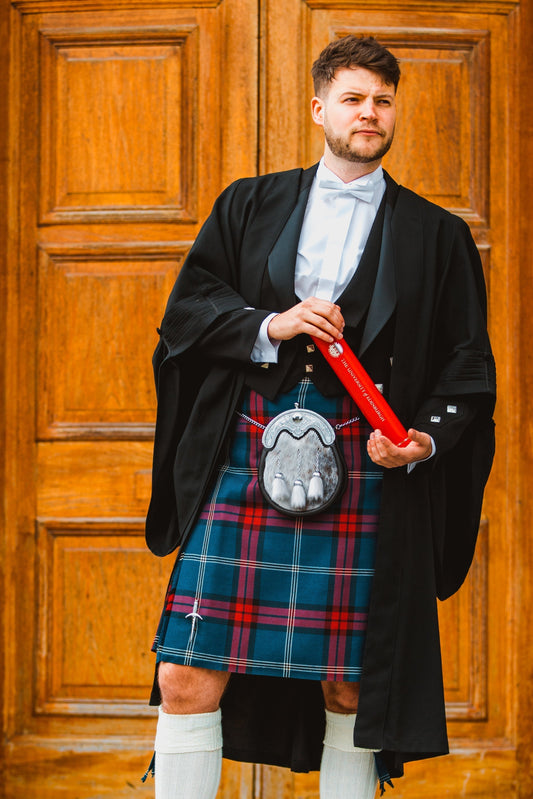 Designed by Gordon Nicolson: The  University of Edinburgh Tartan