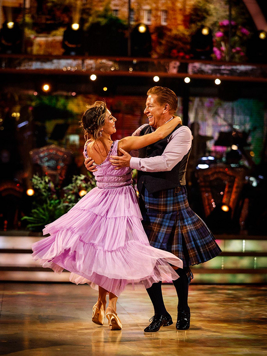 Ross King and Jowita Przystał dancing on Strictly  Come Dancing