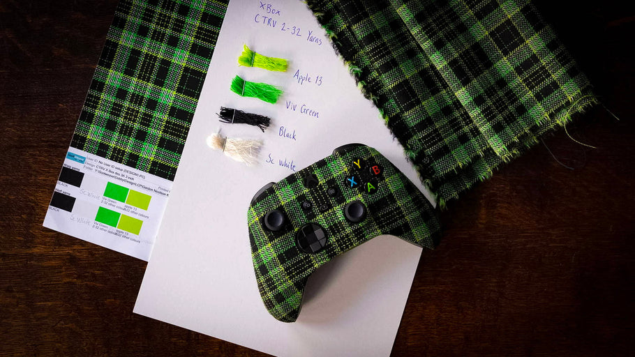 The GNK x Xbox Tartan Controller