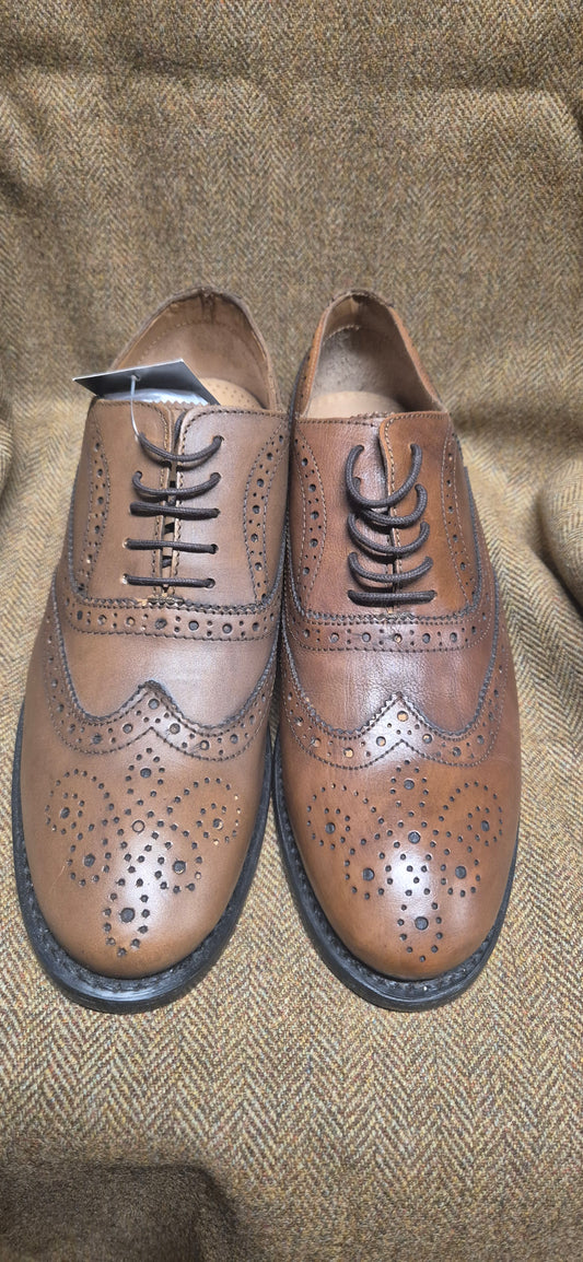 SALE Thistle Brogue (Camel)