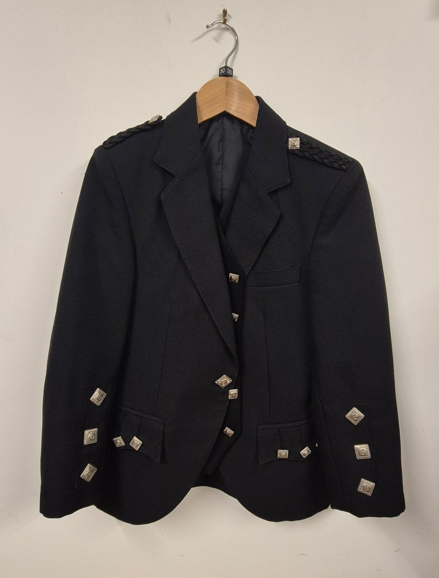 Ex-Hire KIDS Argyll Jacket and waistcoat - Buttoned Cuff