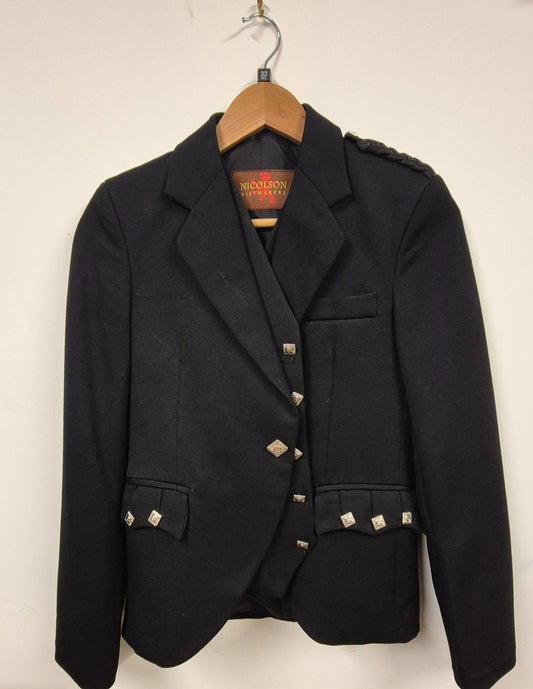Ex-Hire KIDS Argyll Jacket and waistcoat - Plain Cuff