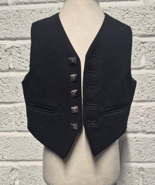 Ex-Hire KIDS Argyll 5-Button Waistcoat (ONLY)  24" Short