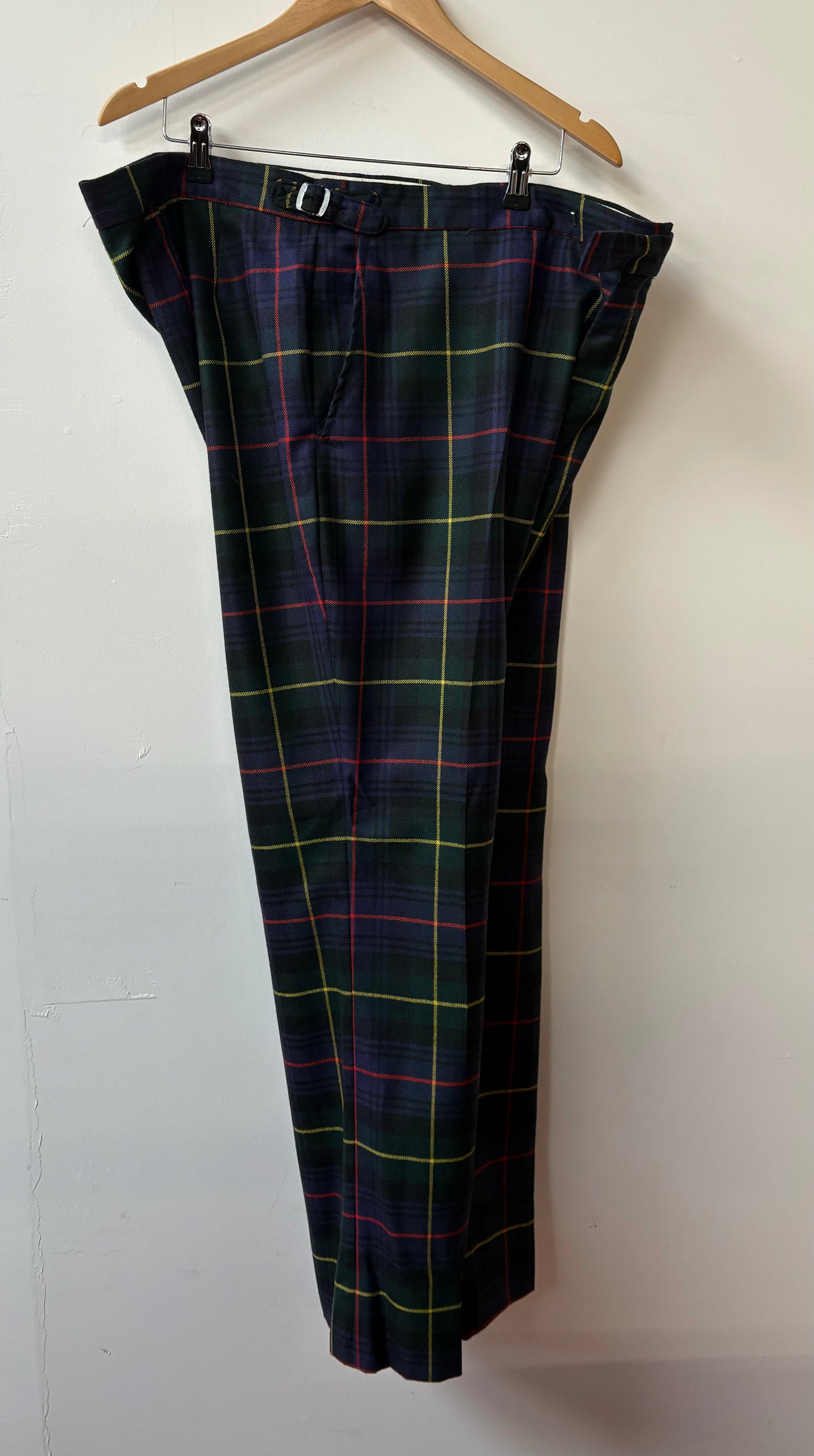 Sale Trews Argyll Style Hunting Stewart Modern Waist 38” Inside Leg 34”