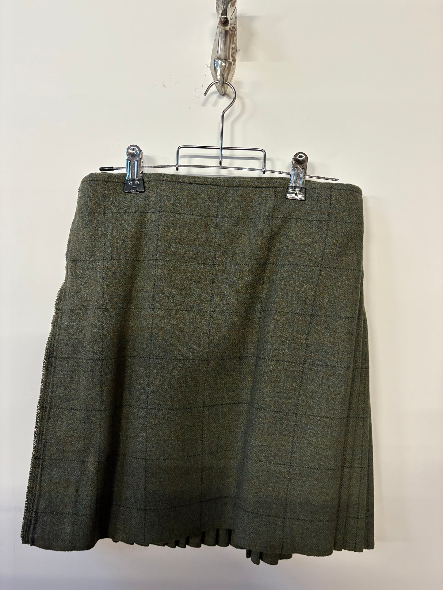 Sale Kilt Tweed Green Waist 40” Length 24”