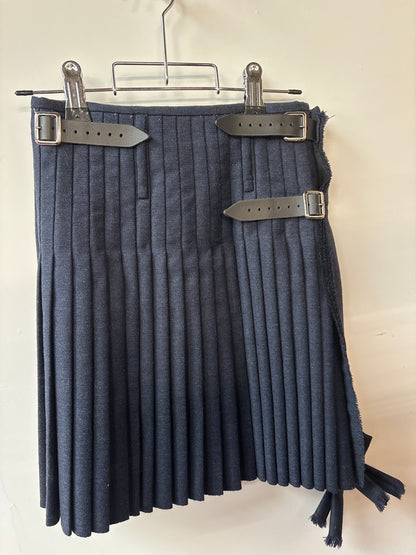 Sale Kilt Navy Tweed waist 36” length 23.5”
