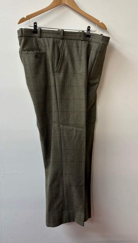 Sale Trews Argyll Style Tweed Waist 40” Inside Leg 30”