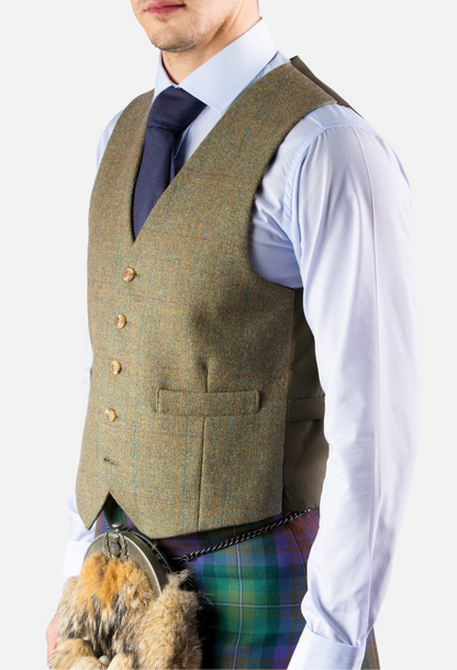 Ex- Hire Lovat Nicolson Tweed Jacket and Waistcoat