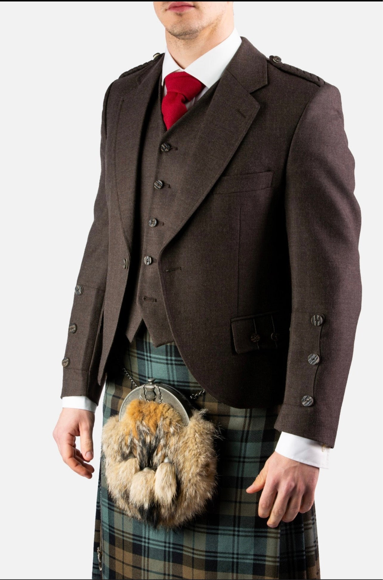 Ex-Hire Peat Holyrood Jacket and waistcoat