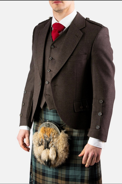 Ex-Hire Peat Holyrood Jacket and waistcoat