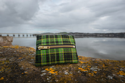 GNK x XBOX Tartan Zip Pouch